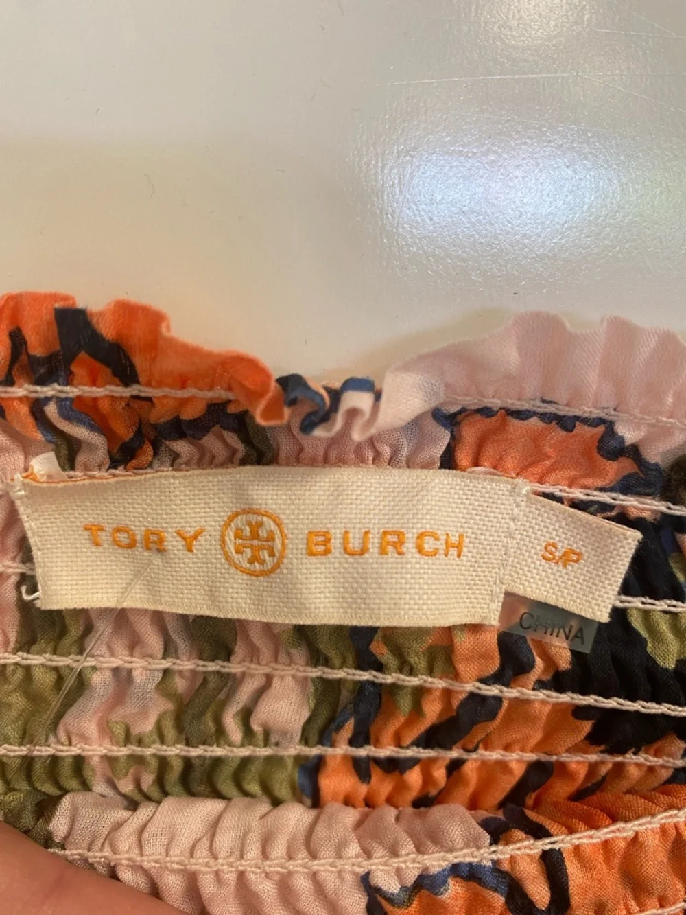 Tory Burch Smocked Dress - Picture 2 of 5